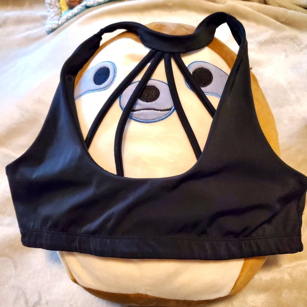 Sensi Graves strappy sport bikini top